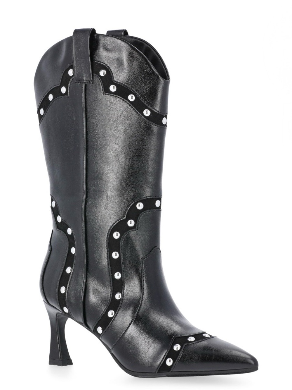 Madden NYC Women's Studded Heeled Cowboy Boots. NEW. Size: 10